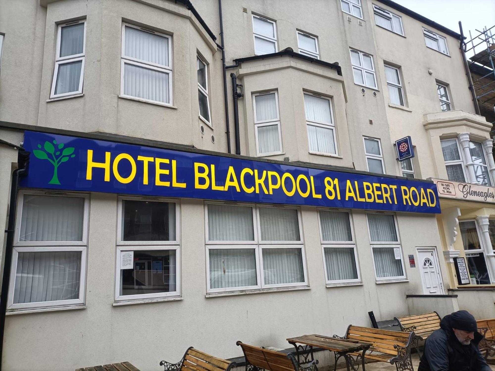 Hotel Blackpool Eksteriør bilde